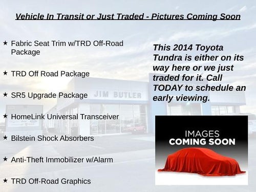2014 Toyota Tundra 4WD Truck SR5