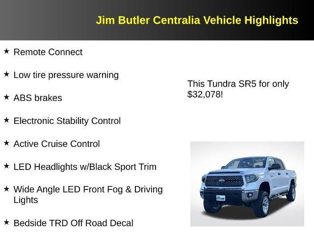 2020 Toyota Tundra 4WD SR5