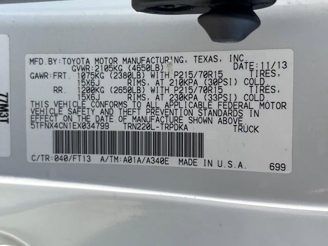 2014 Toyota Tacoma Base