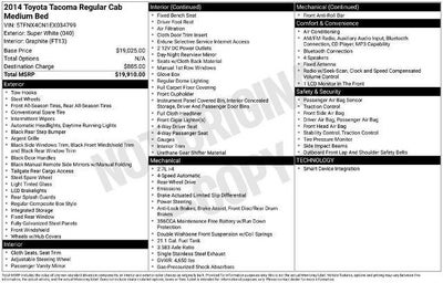 2014 Toyota Tacoma Base