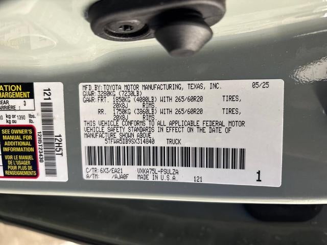 2025 Toyota Tundra Limited