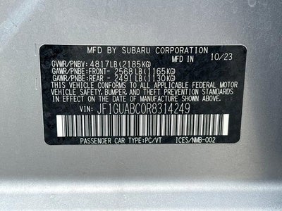 2024 Subaru Impreza Base