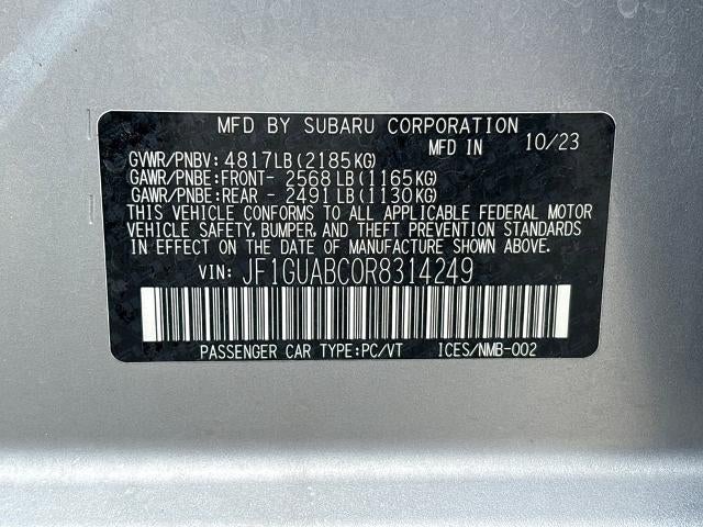 2024 Subaru Impreza Base