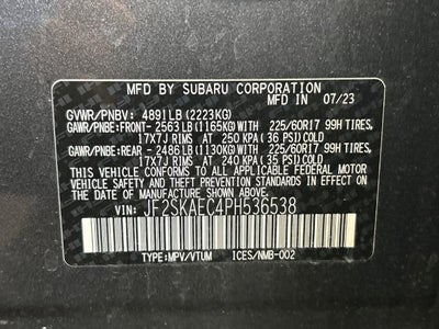 2023 Subaru Forester Premium