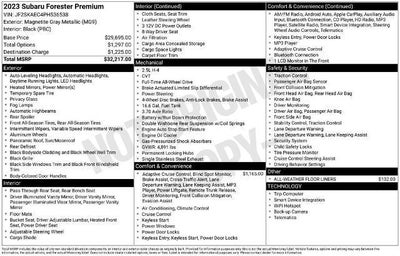 2023 Subaru Forester Premium