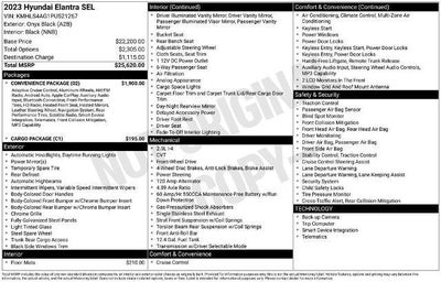 2023 Hyundai Elantra SEL