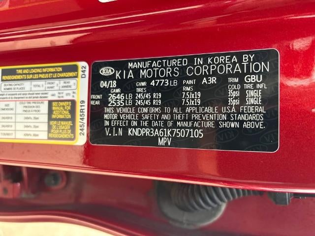 2019 Kia Sportage SX Turbo