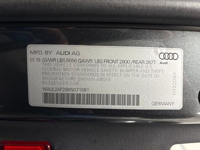 2019 Audi A6 55 Premium