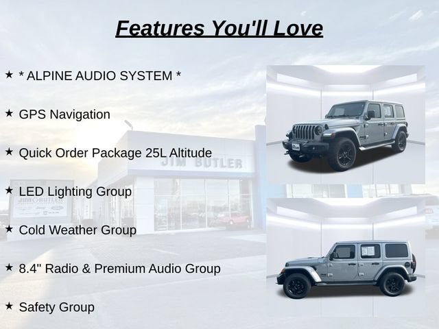 2020 Jeep Wrangler Unlimited Sahara Altitude