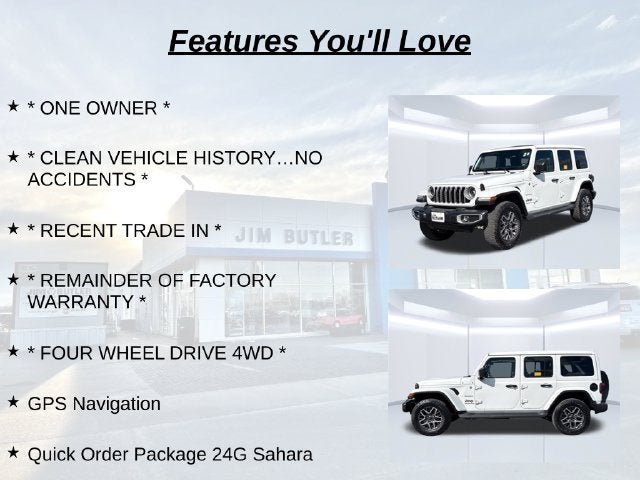 2024 Jeep Wrangler Sahara