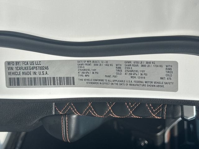 2023 Jeep Grand Cherokee L Summit Reserve
