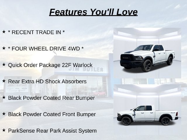 2019 RAM 1500 Classic Warlock