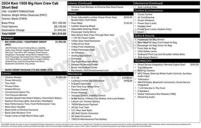 2024 RAM 1500 Big Horn