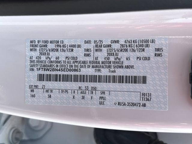 2025 Ford Super Duty F-250 SRW XL