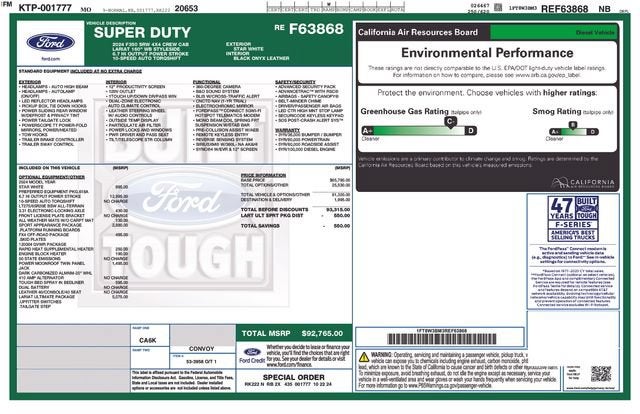 2024 Ford Super Duty F-350 SRW XL