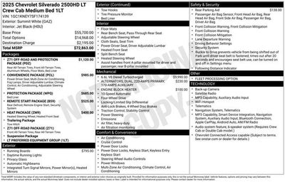 2025 Chevrolet Silverado 2500 HD LT