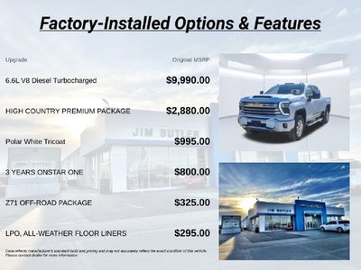 2026 Chevrolet Silverado 2500 HD High Country