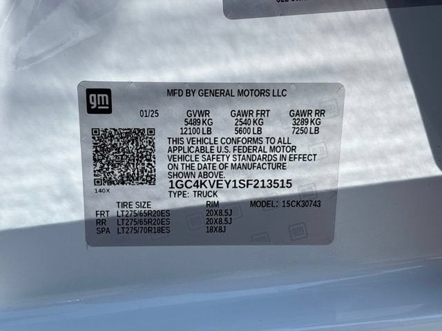 2025 Chevrolet Silverado 3500 HD High Country