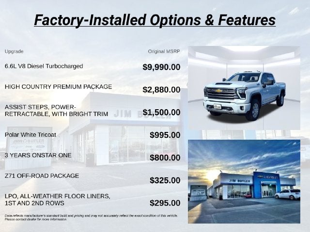 2026 Chevrolet Silverado 3500 HD High Country