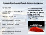 2017 Chevrolet Traverse LT