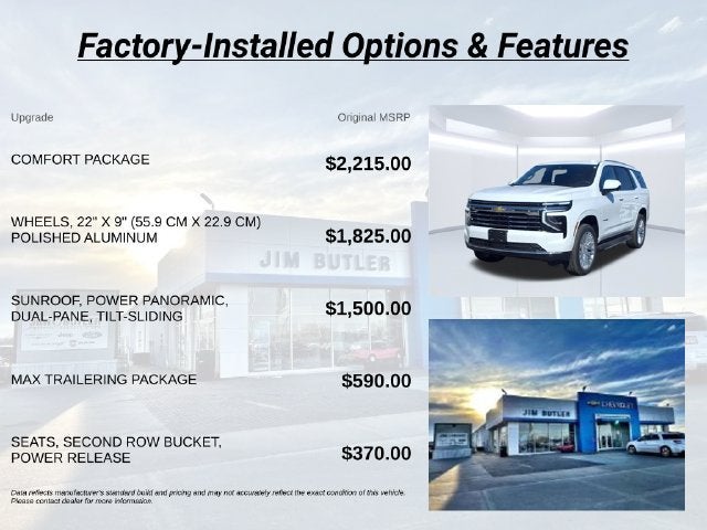 2026 Chevrolet Tahoe LT