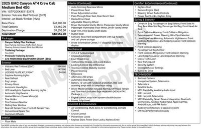 2025 GMC Canyon AT4