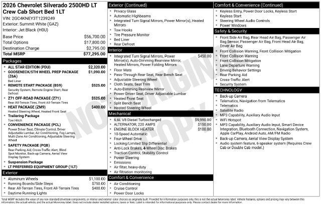 2026 Chevrolet Silverado 2500 HD LT