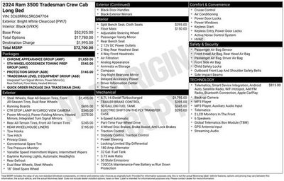 2024 RAM 3500 Tradesman
