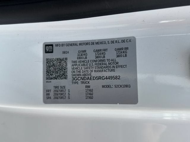 2024 Chevrolet Silverado 1500 WT