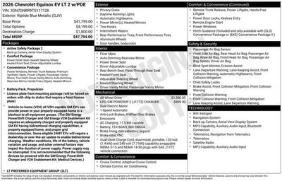 2026 Chevrolet Equinox EV LT