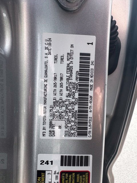 2024 Toyota Tacoma 4WD TRD Sport