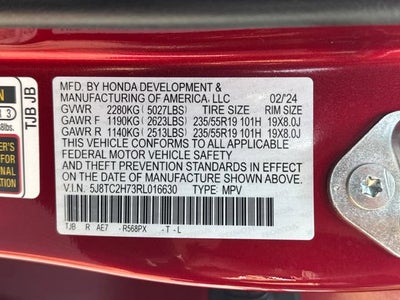 2024 Acura RDX w/Advance Package