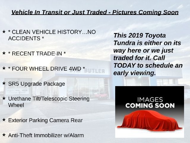 2019 Toyota Tundra 4WD SR5