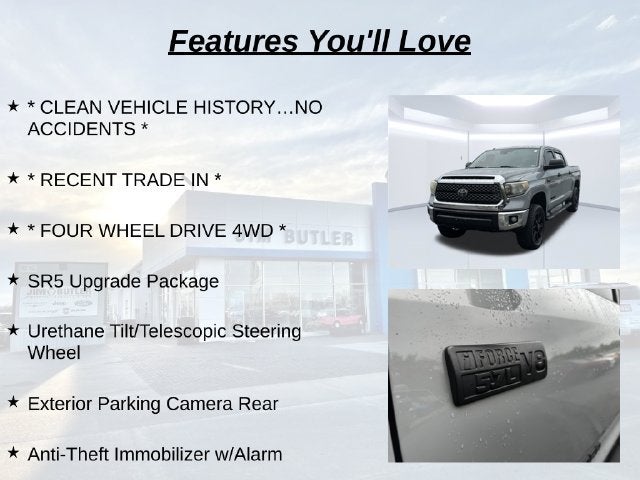 2019 Toyota Tundra 4WD SR5