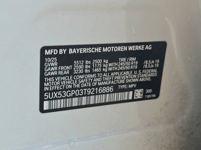 2026 BMW X3 30 xDrive