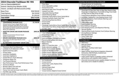 2024 Chevrolet Trailblazer RS
