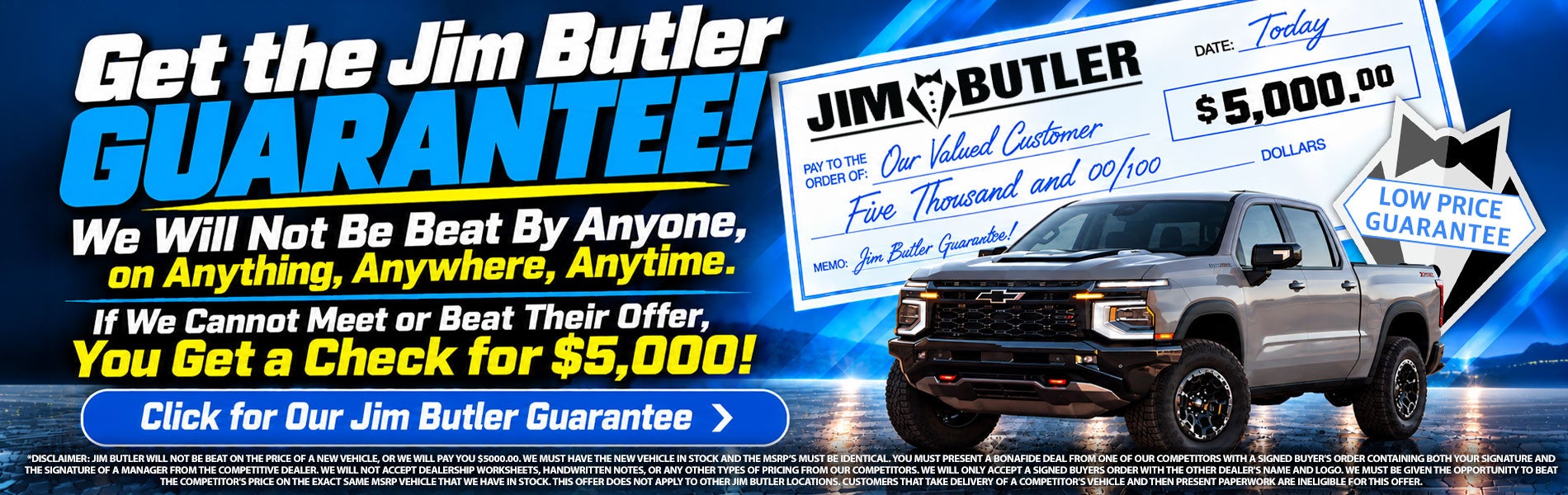 Get The Jim Butler Guarantee